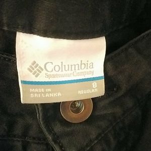 Columbia 8 womens black pants, REI